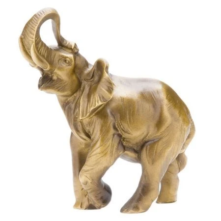 Фигурка Слоник-2 мрамор 19см