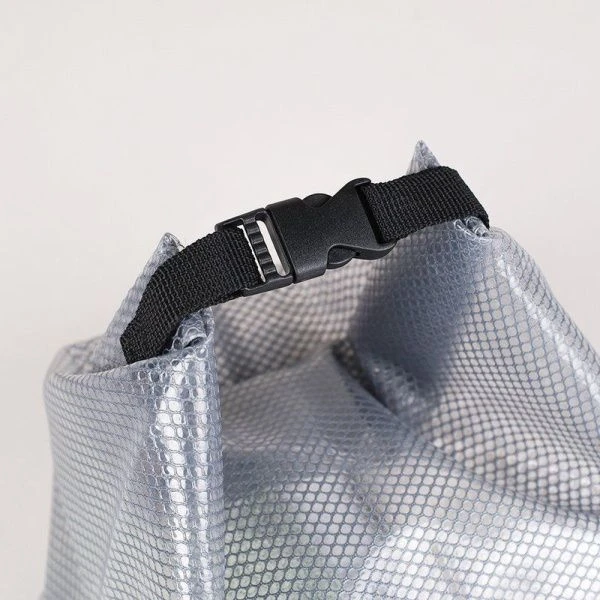 Косметичка-органайзер водонепроницаемая полимер/текстиль 27*11*24см BGCO серая XN-003GR (100)