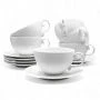 Чайный набор 12пр фарфор White Ornaments на 6 персон 250мл (6)