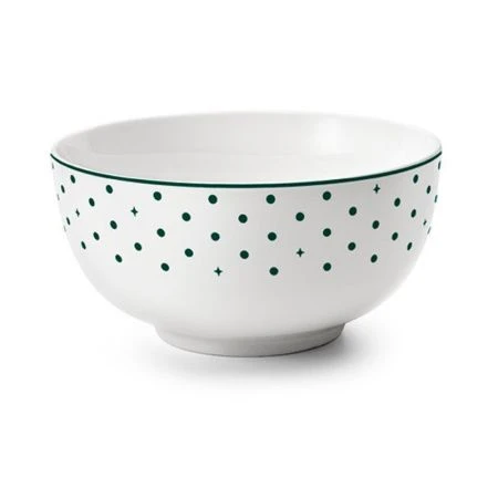 Пиала 600мл 14см фарфор Teatro зеленый TET-26-G