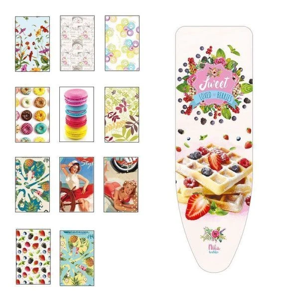 Чехол для гладильной доски с поролоном 129*54см бязь ЧП3 (20) 2631