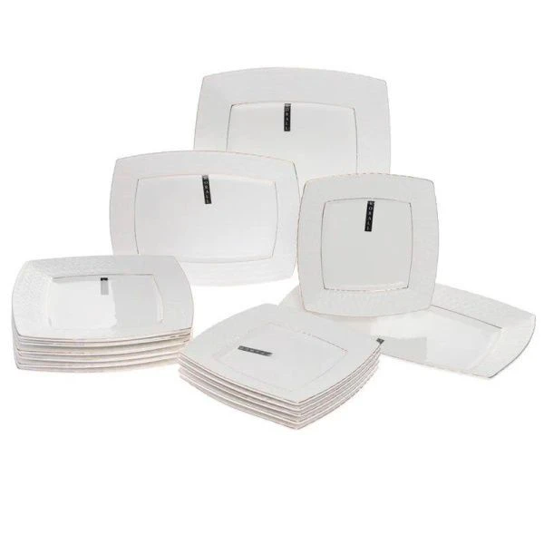 Столовый набор 49пр керамика СНЕЖНАЯ КОРОЛЕВА квадрат на 6персон Столовый набор 49пр керамика СНЕЖНАЯ КОРОЛЕВА квадрат на 6персон