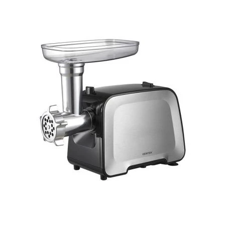 Мясорубка электрическая нерж.сталь Centek CT-1604 2200Вт 2 диска, 2 насадки, реверс (4)