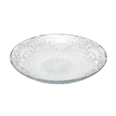 Тарелка мелкая 19,4см стекло ЛЕЙСИ десертная (12) ВЫВОД