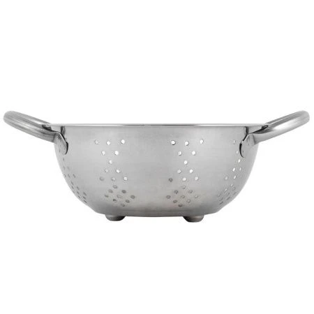 Дуршлаг 22см нерж.сталь с 2-мя ручками (100)