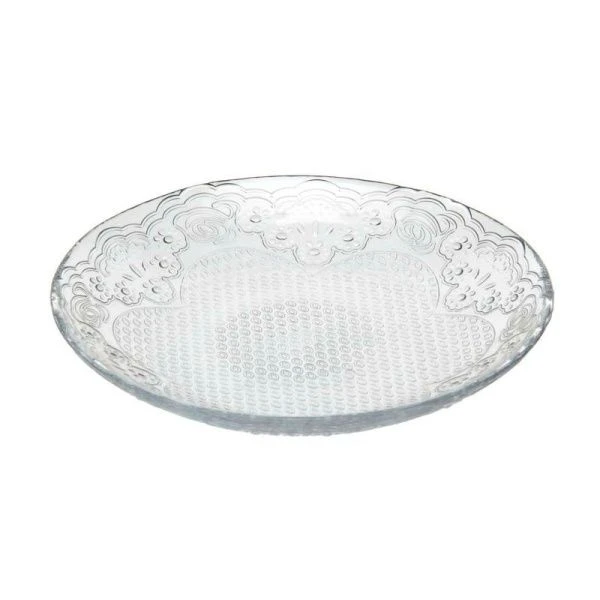 Тарелка мелкая 19,4см стекло ЛЕЙСИ десертная (12) ВЫВОД