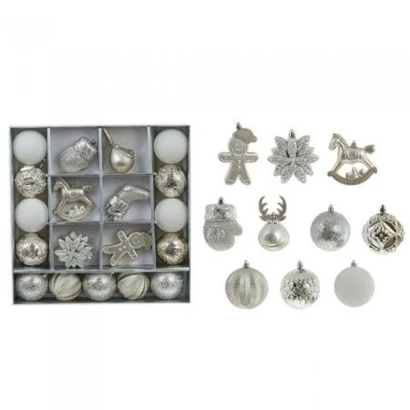 Украшение новогоднее Шар 20шт 40*8*40см пластик