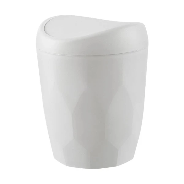 Контейнер для мусора настольный 1л 11,6*14,6см пластик KeeРlex Light белое облако с подвижной крышкой (16) Контейнер для мусора настольный 1л 11,6*14,6см пластик KeeРlex Light белое облако с подвижной крышкой (16)