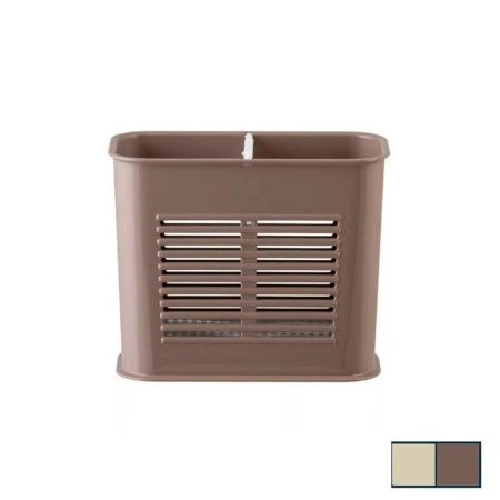 Подставка для столовых приборов 16*8*13см пластик (12)