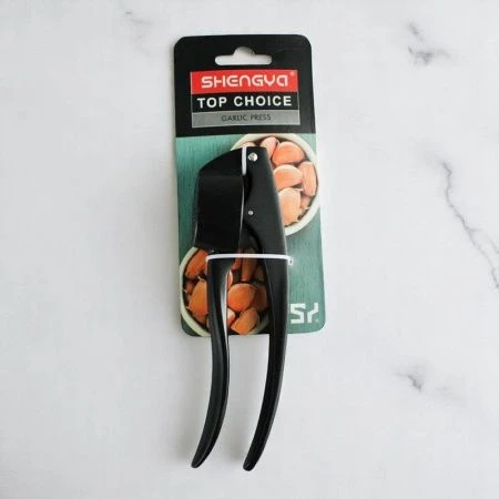 Пресс для чеснока металл 17см черный E3103B/JC-17397 (72)