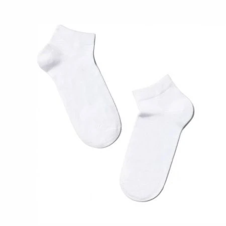 Носки женские хлопковые короткие CONTE Active р.25 (38-39), 484 белые