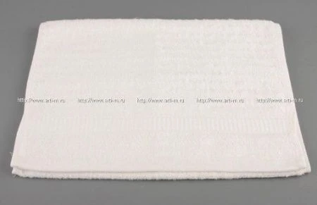 яяяПолотенце 35*75 бамбук 70%хлопок 30% белое вывод