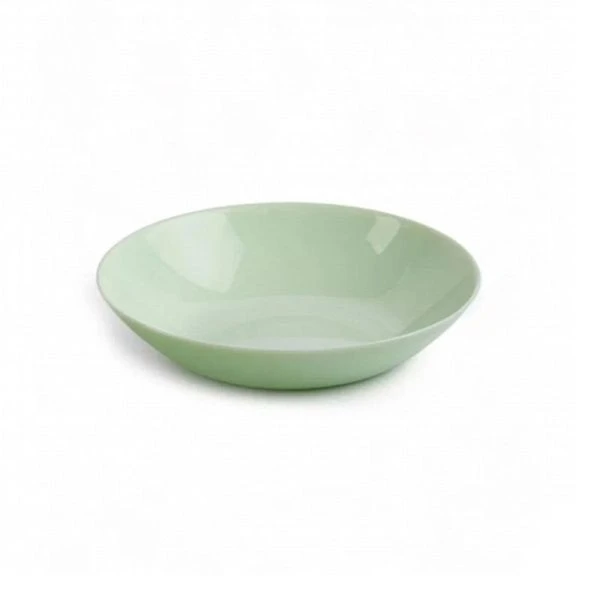 Тарелка глубокая 780мл 20см стеклокерамика ДИВАЛИ ПАРАДАЙС ГРИН суповая V5840 (24)