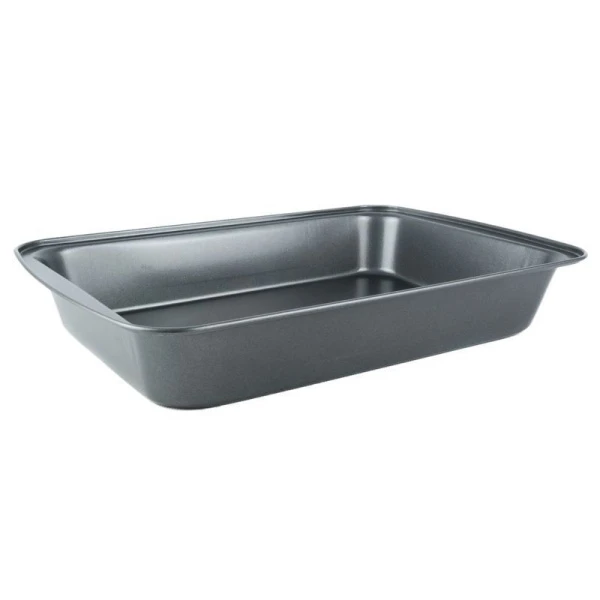 Противень 33*26*6см углерод.сталь 0,4мм АП (50)