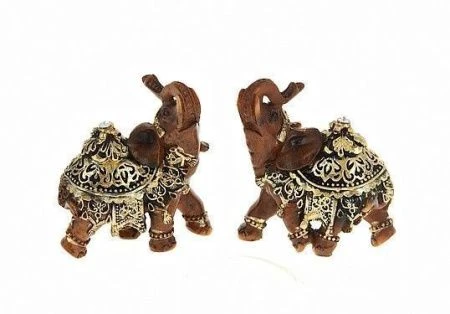 яяяФигурка Слон африканский 6,5*3,5*7см. (2вида) (min2) (с декоративными стразами) (пода яяяФигурка Слон африканский 6,5*3,5*7см. (2вида) (min2) (с декоративными стразами) (пода