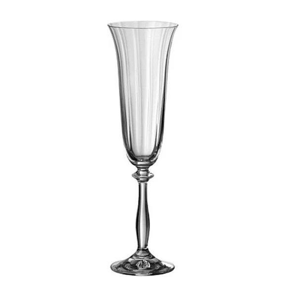 Бокалы для шампанского набор 6шт 190мл стекло АНЖЕЛА 40600/Opt/190 (8)