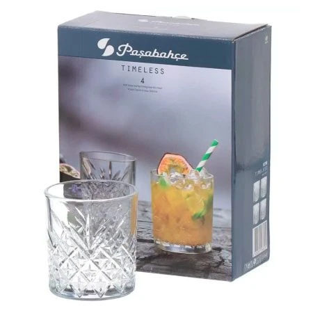Стаканы набор 4шт 345мл стекло ТАЙМЛЕСС (6)