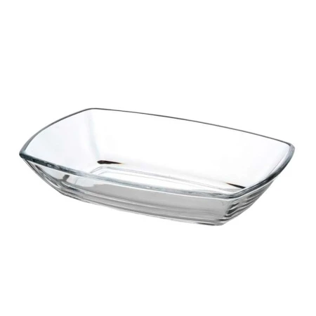 Блюдо 120*180мм стекло ТОКИО прямоугольное (12)