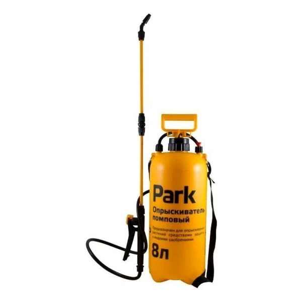 Опрыскиватель помповый 8л пластик с удочкой PARK (6) ВЫВОД
