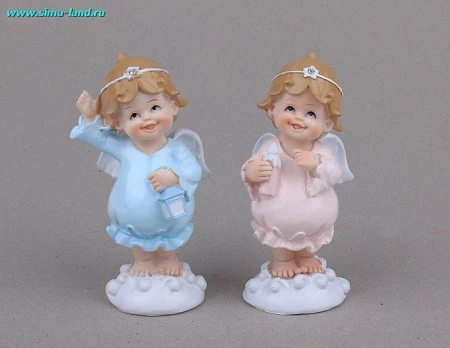 яяяФигурка Ангелочек пышечка 11,5*5*4см 459936