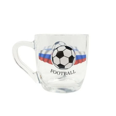 Кружка 430мл стекло FOOTBALL CL-7066 (36) Кружка 430мл стекло FOOTBALL CL-7066 (36)