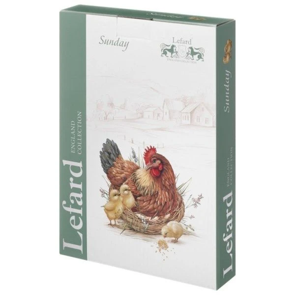 Блюдо 26*18,3*3,8см фарфор SUNDAY овальное (12)