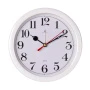 Будильник 15см кварц РУБИН Классика белый (20)