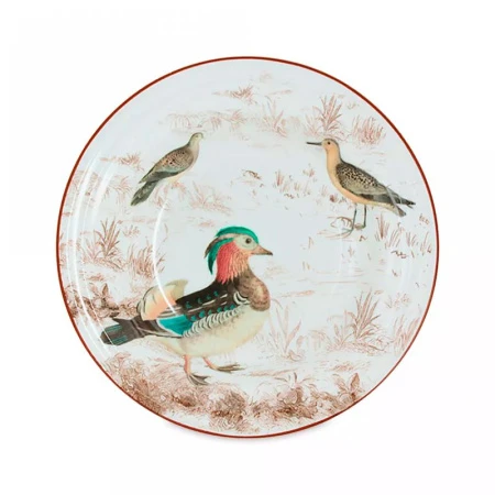 Тарелка глубокая 500мл 22см керамика ОХОТА белая суповая подар.уп. IM1531-F-A3461