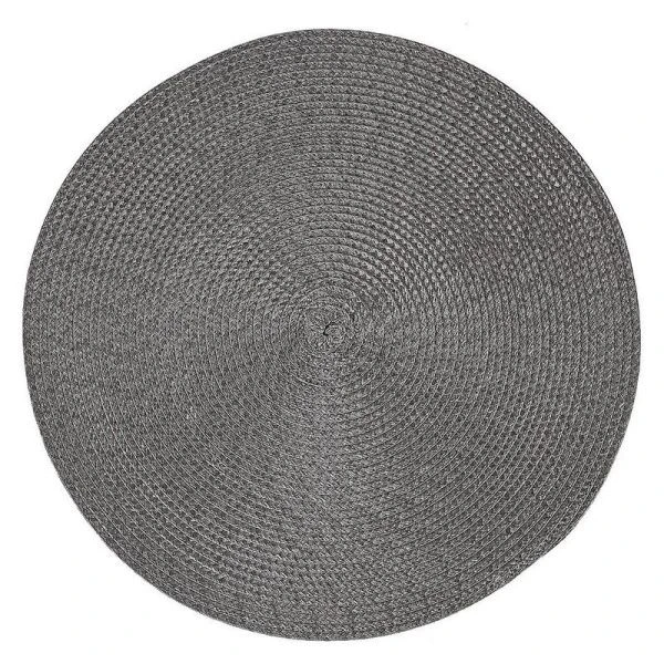 Салфетка сервировочная 38см серая (24)