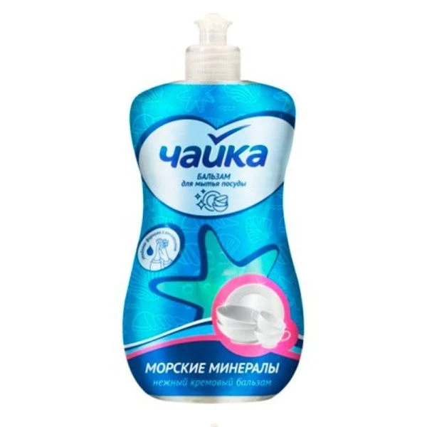 Средство для мытья посуды Чайка Морские минералы 500мл (10)