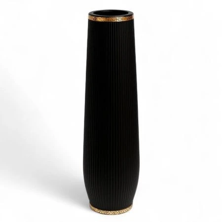 Ваза для сухоцветов 60см керамика черная JC-16000 (8)