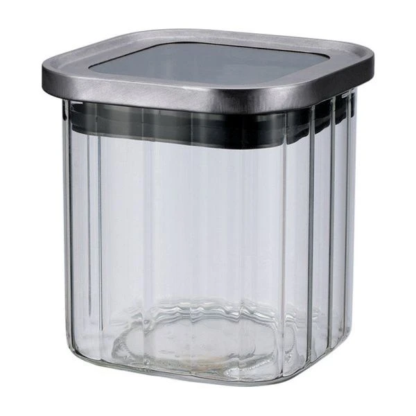 Банка для сыпучих продуктов 700мл стекло Linea Desco 74-709 (12)