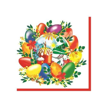 Салфетки бумажные набор 20шт 3-х слойные 33*33см ЛОРИ Триумф 56040 (16)