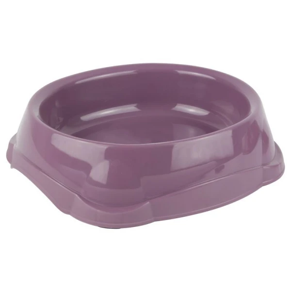 Миска для животных 350мл пластик лиловая (60)