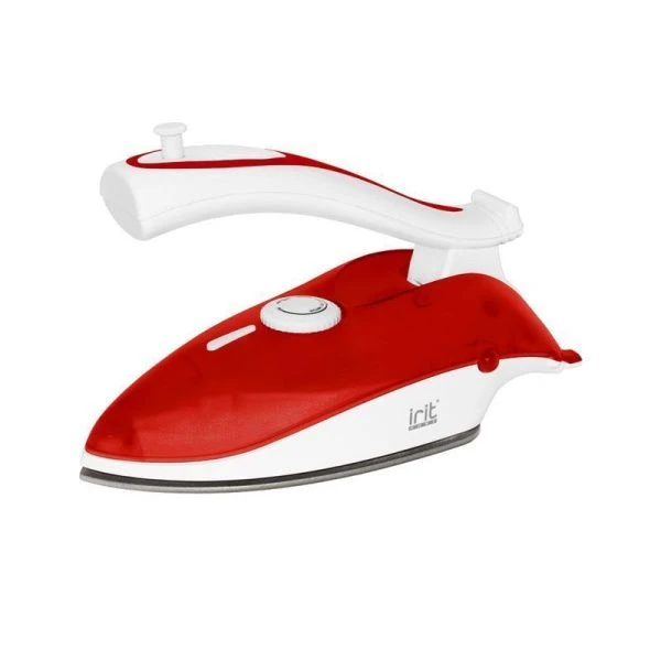 Утюг эл. дорожный 730Вт пластик режим парового глаж тефлон.подошва склад.ручка (24)