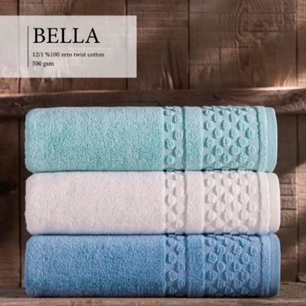 Полотенце махровое 50*85см Сфера голубой