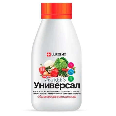 Удобрение жидкое органоминеральное 250мл Универсал (20)