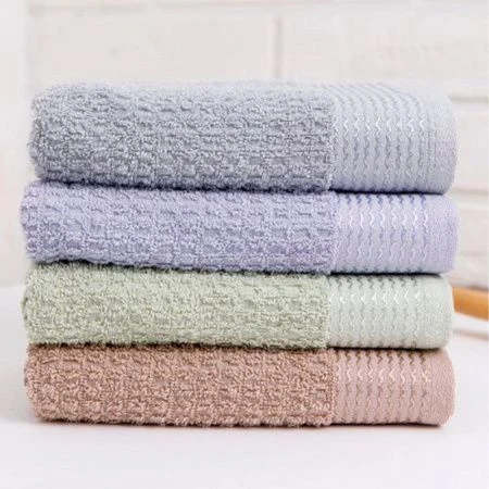 Полотенце махровое 50*85см 53104 жаккард Модерн серый