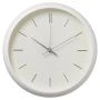 Часы настенные 30см пластик РУБИН Классика белые (10)
