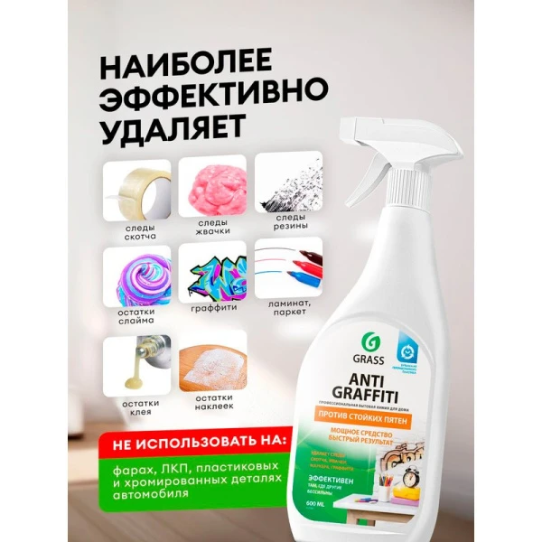 Пятновыводитель 600мл Antigraffiti триггер (8)