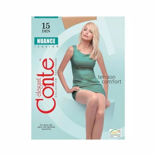 Колготки женские CONTE Nuance 15, р.2 natural