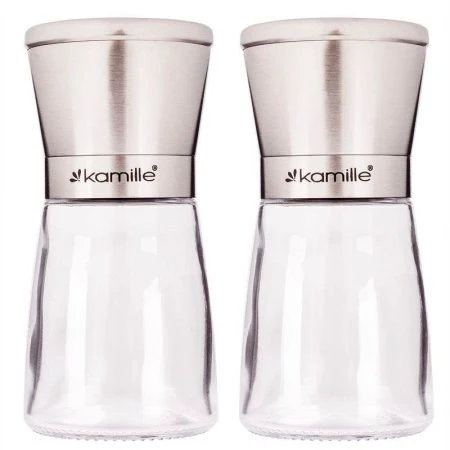 Набор мельниц для перца 2пр 160мл 13,7*6,7см акрил арт.7016 (24)