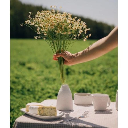 Ваза для цветов керамика 13,5*9*9см 500мл Арена Бланка (24)