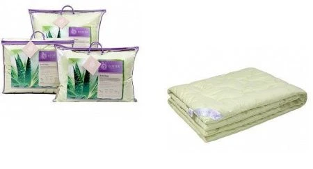 Одеяло евро Экотекс Алоэ Вера ОАВЕ 200х220см
