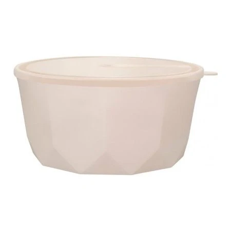 Салатник 4,6л пластик STOCKHOLM молочный туман с крышкой (12)