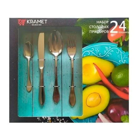 Набор столовых приборов 24пр нерж.сталь ТОКИО 19С831929 (6)