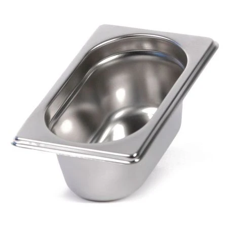 Гастроемкость 0,8мм нерж. сталь 1/9*2,5" 176*109*65мм без крышки 819-2 (6)