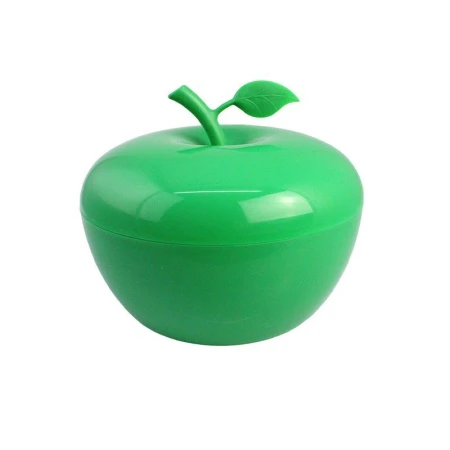 Ваза ЯБЛОКО d216мм пластик зеленая (44)