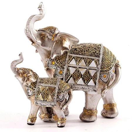 яяяФигурка Слониха со слоненком 17*10*16см (16)