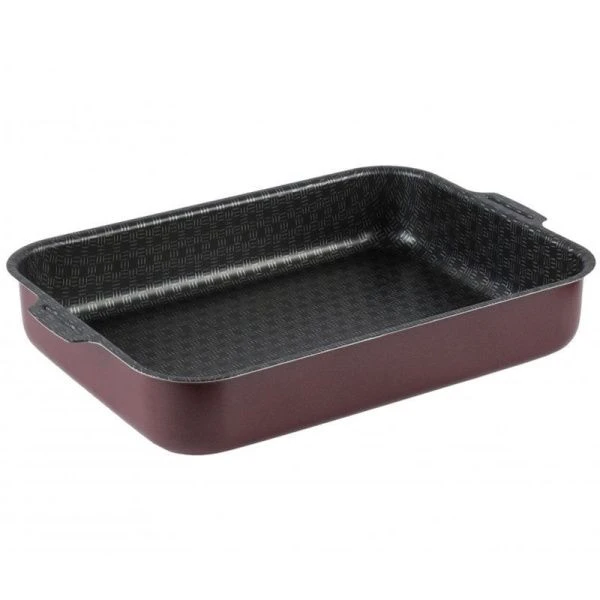 Противень 23*30*5,5см алюминий АП ХОЗЯЮШКА без крышки 2 ручки (12)